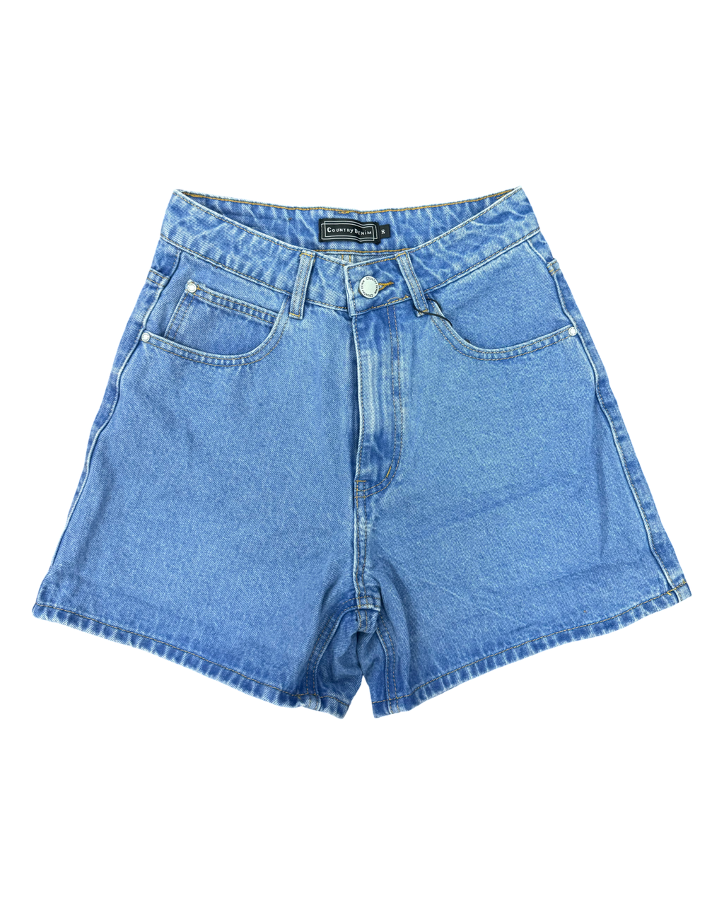 Ford Denim Shorts - Ice Blue – Inbetween Tangerine