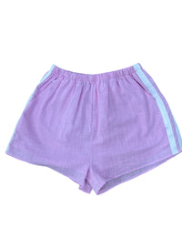 Pink Stripe Shorts