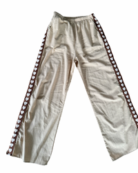 Heart Pants Beige/Brown