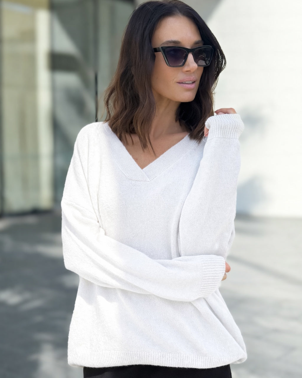 Sandy Jumper - White