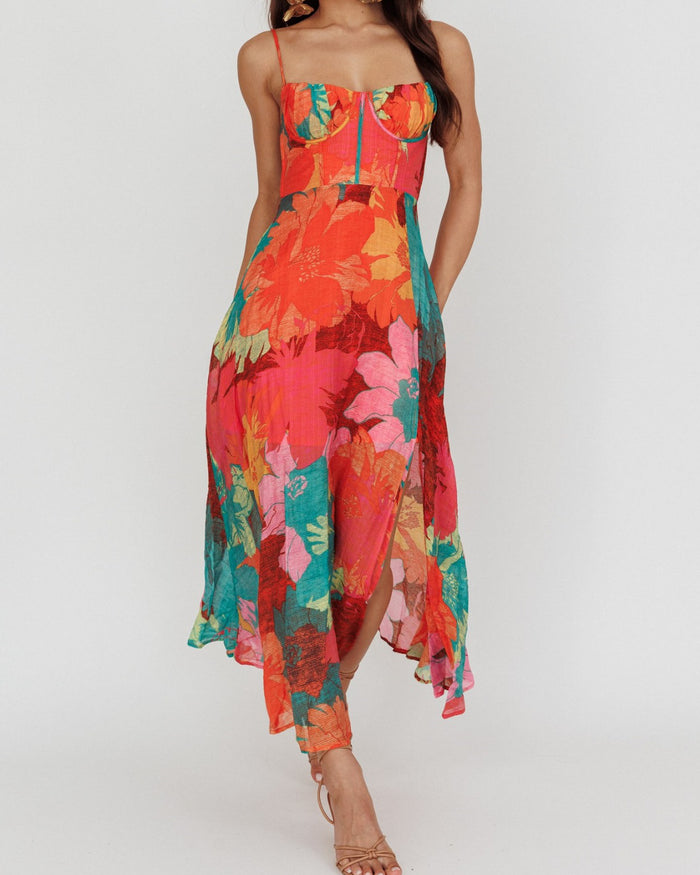 Cindy Dress Rainbow