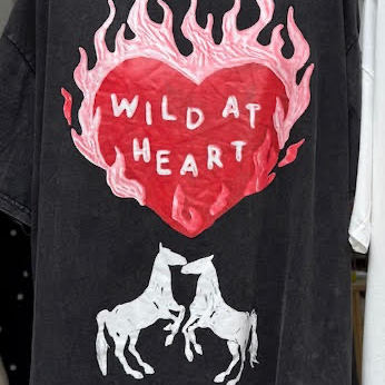Wild Heart Black T-shirt
