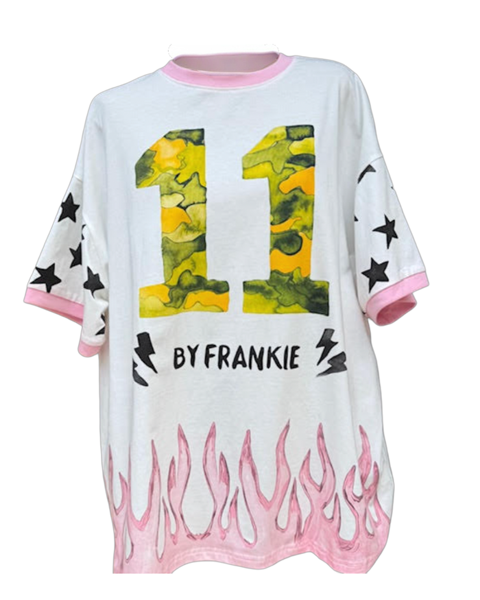 Camo Flames Tee