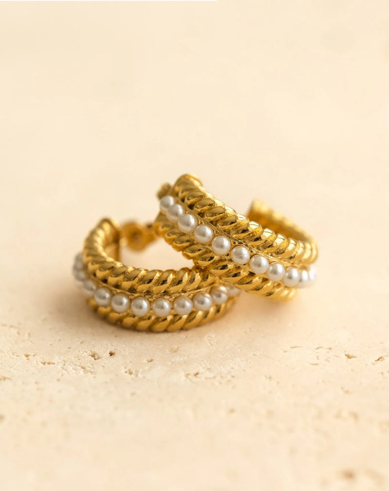 Pearl Rope Earrings