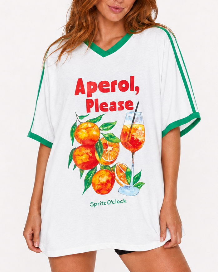 Aperol Please - White