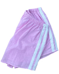 Pink Stripe Shorts