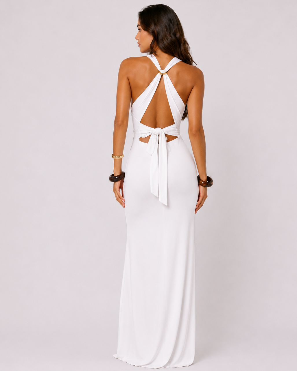 Lauren Maxi Dress White