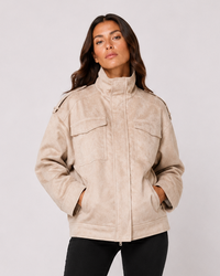 Felix Bomber- Beige