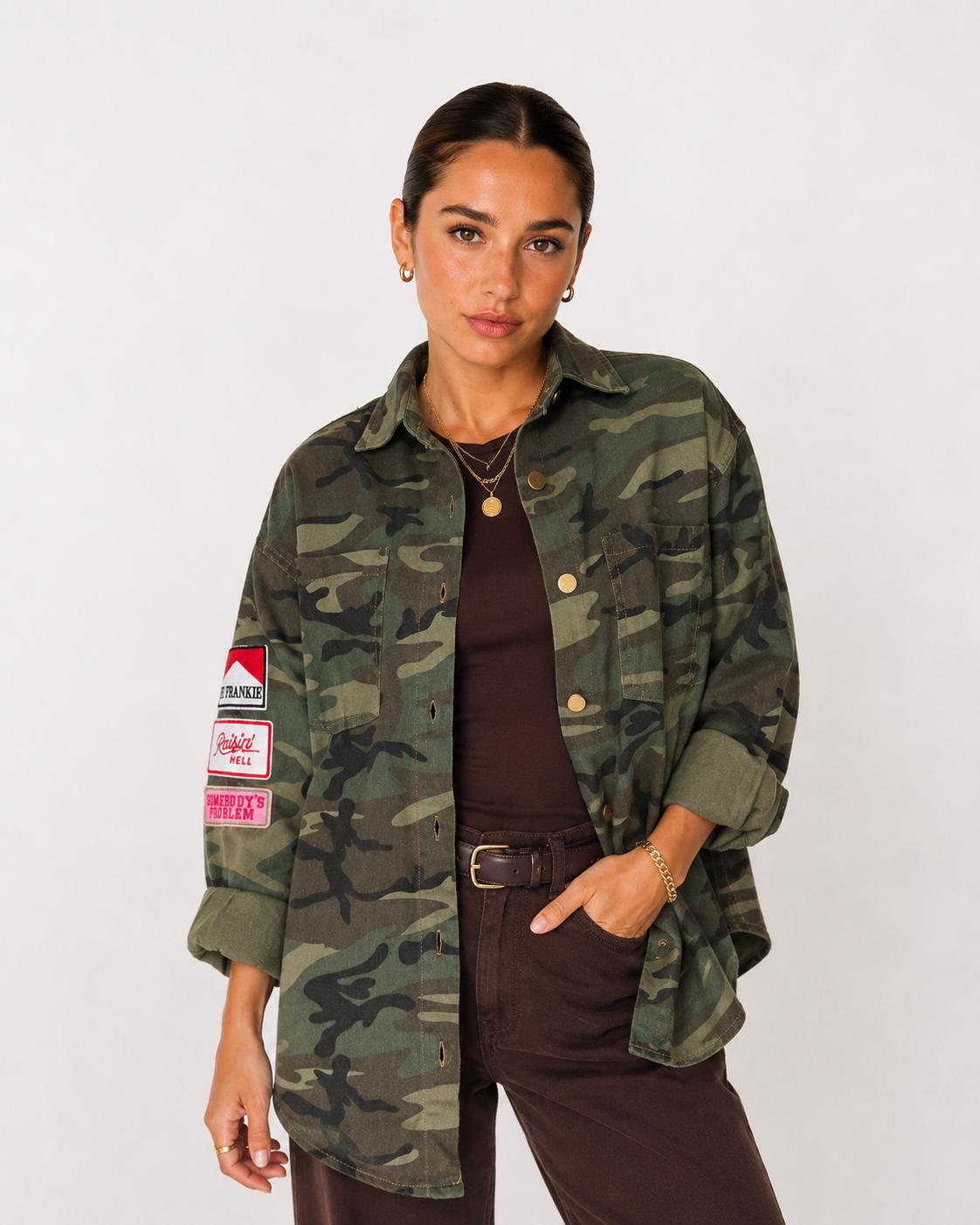 Gemma Camo Jacket