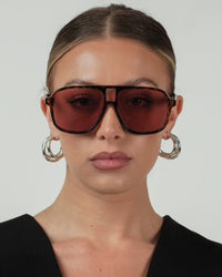 Quinn Tort/Pink Sunglasses