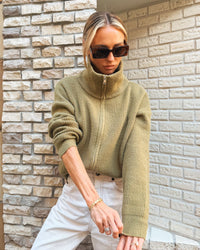 Jonas Khaki Jumper