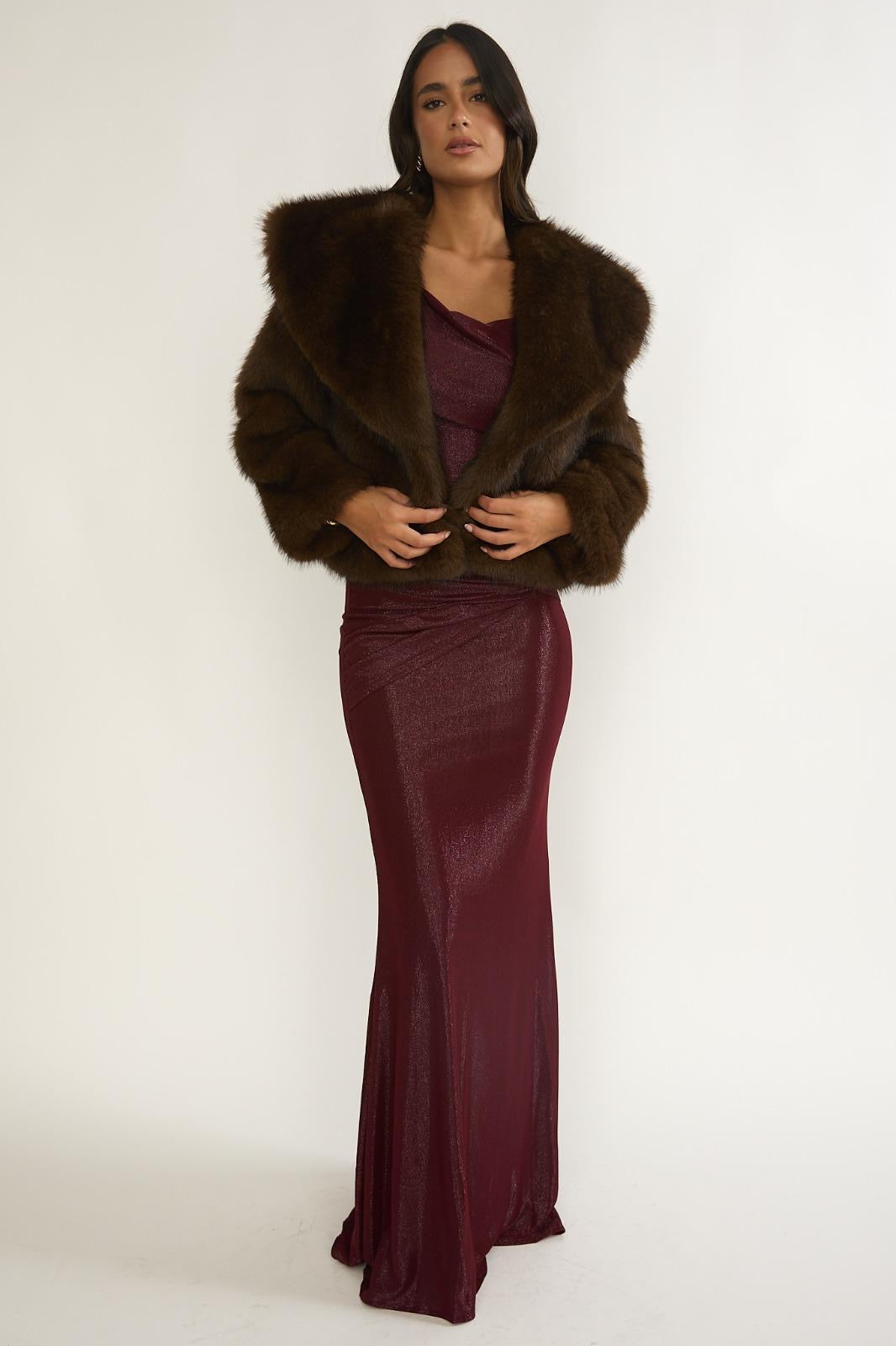 Oscar Vegan Faux Fur Jacket