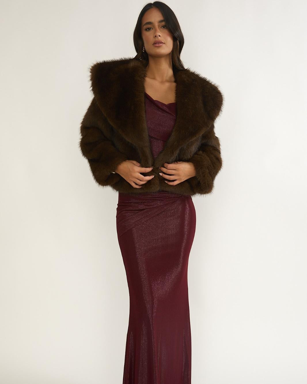 Oscar Vegan Faux Fur Jacket