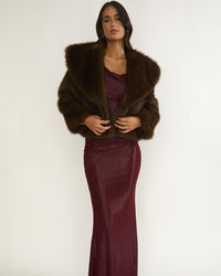 Oscar Vegan Faux Fur Jacket