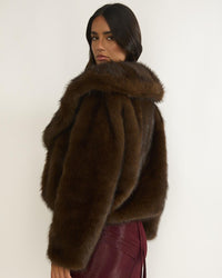 Oscar Vegan Faux Fur Jacket