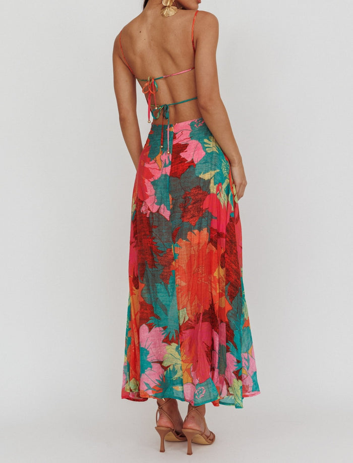 Cindy Dress Rainbow
