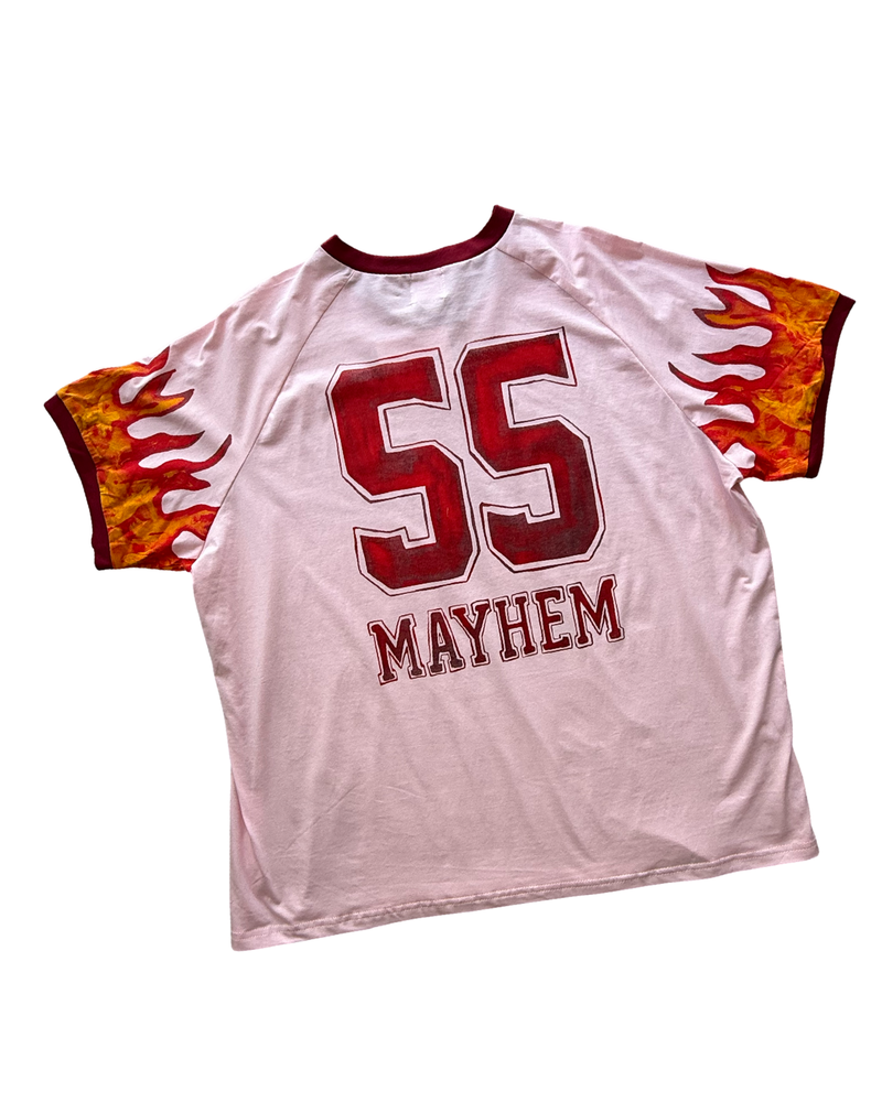 Moto Mayhem Pink Tshirt