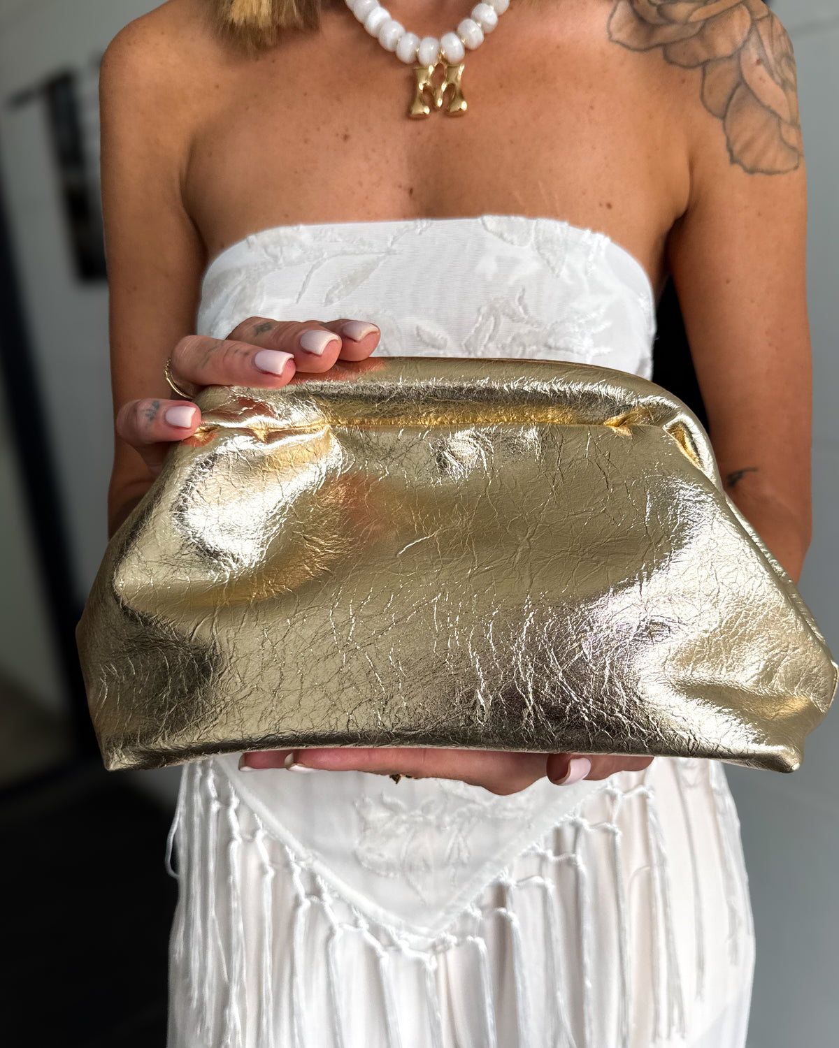 Gold Clutch