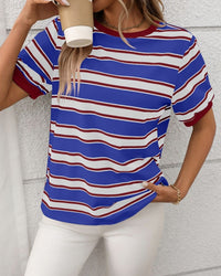 Alfie Tee - Cobalt Blue