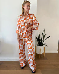 Shell Set - White/Orange