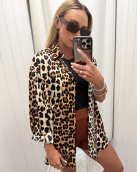 Mimi Leopard Shirt