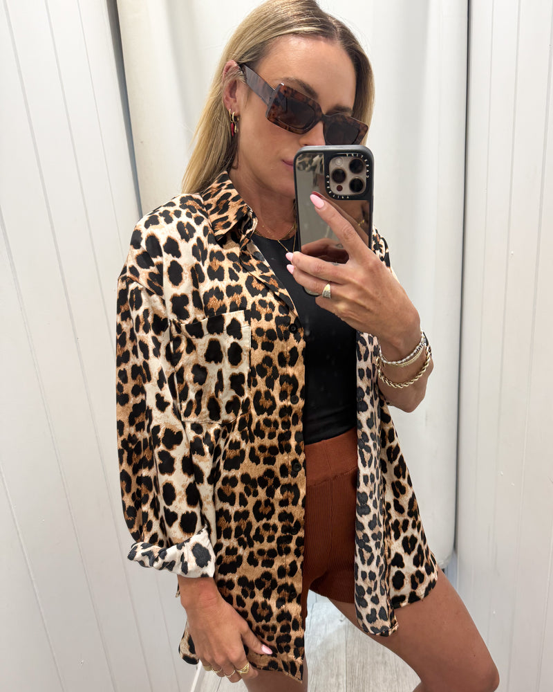 Mimi Leopard Shirt