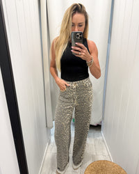 Brandy Jeans - Light Leopard