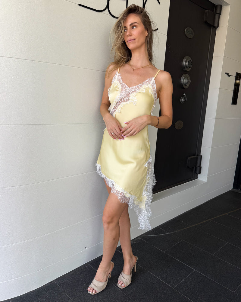 Tammy Dress - Butter Yellow