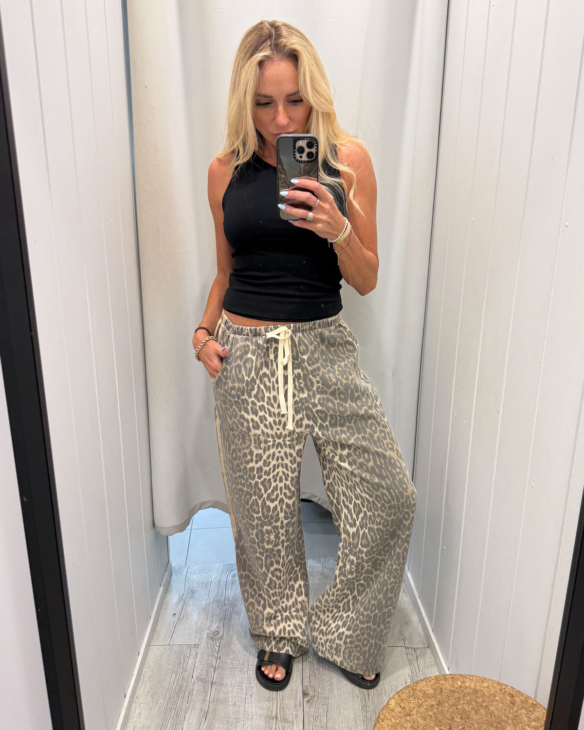 Leo Leopard Pants- Light