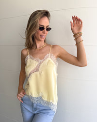 Shelly Top- Butter Yellow