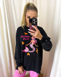 Cowgirl Club Long Sleeve Tshirt