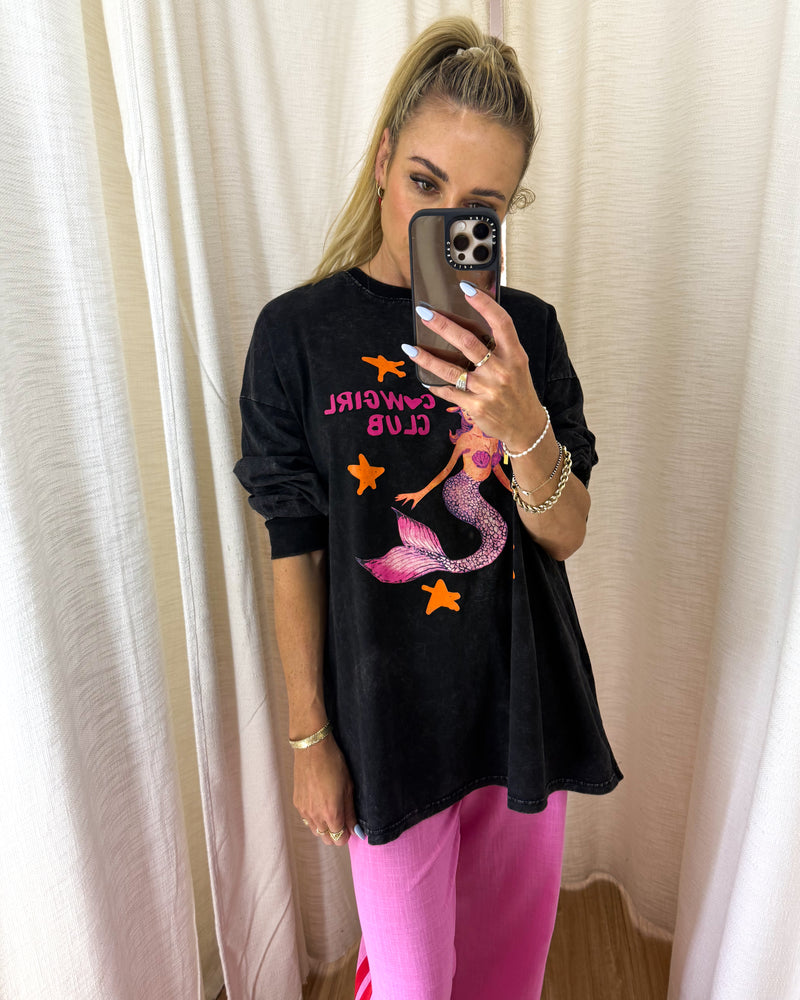 Cowgirl Club Long Sleeve Tshirt