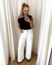 Taleea White Jeans