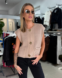Velma 2 Vest - Beige