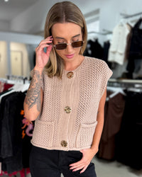 Velma 2 Vest - Beige
