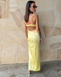 Halle Dress- Yellow