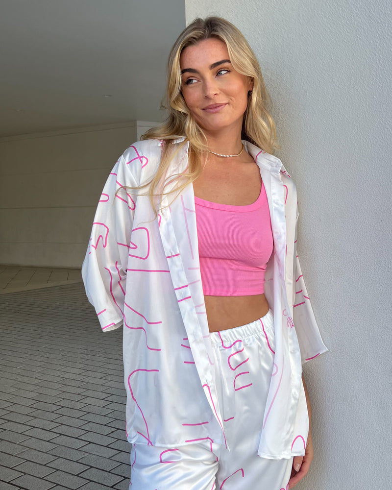 Margs Set - White/Pink