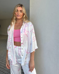 Margs Set - White/Pink
