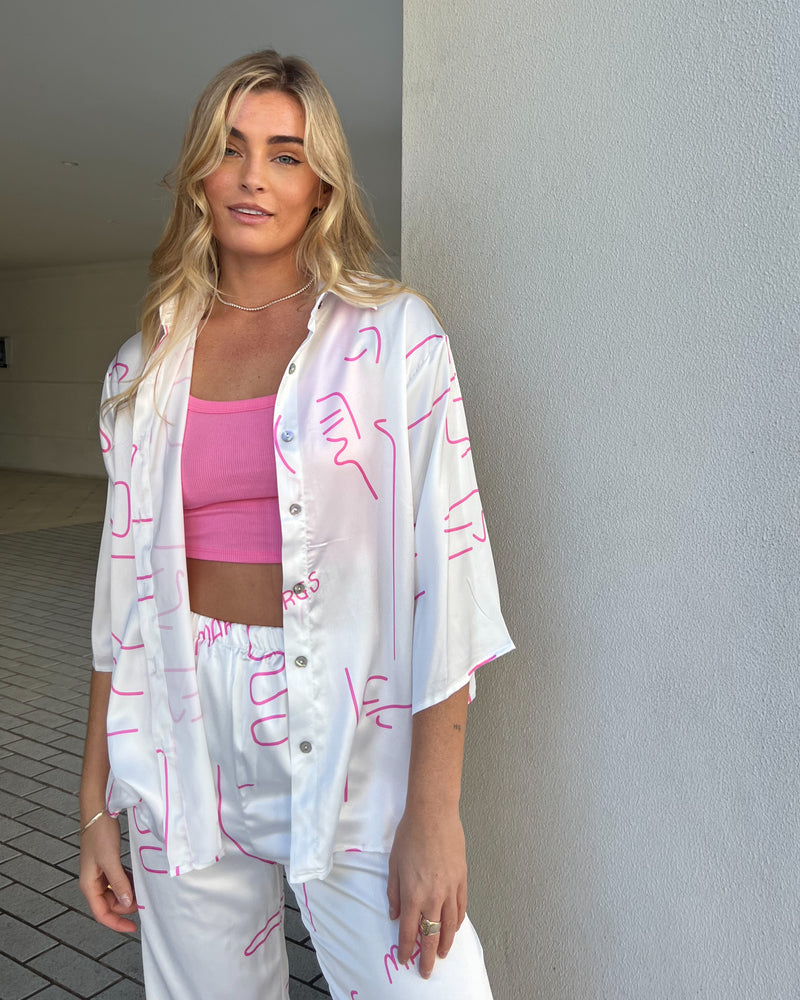 Margs Set - White/Pink