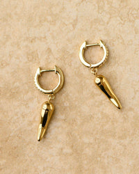 Chilli Earrings - Gold