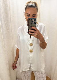Lace Pants - White
