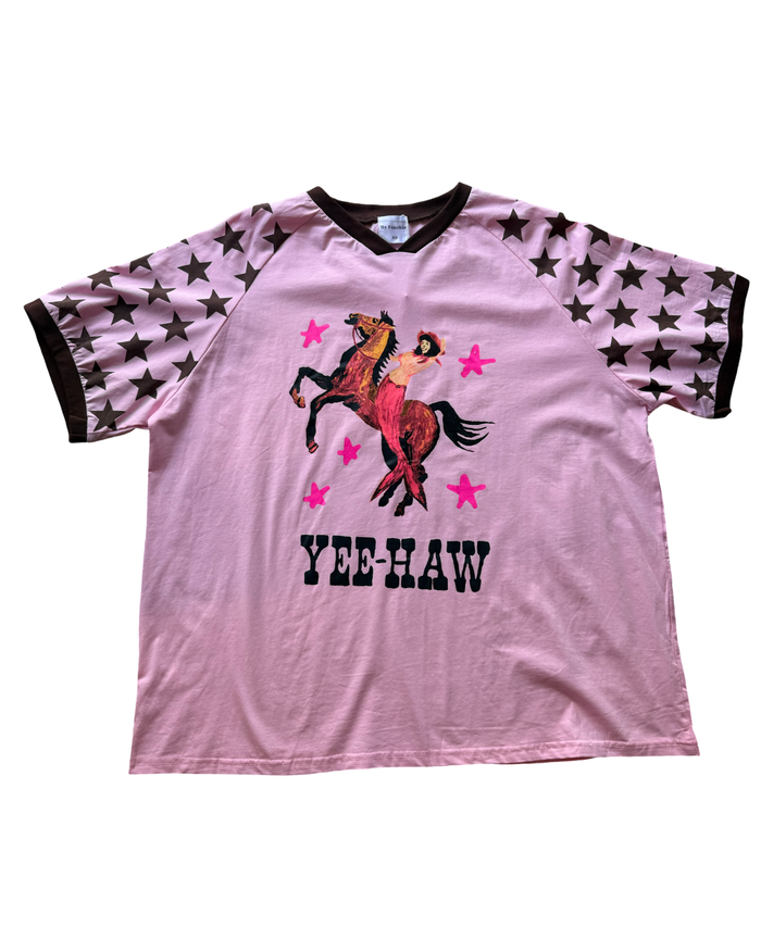 Yeehaw Pink Tshirt