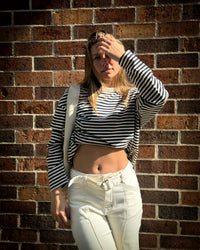 Taleea Off White Jeans