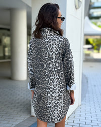 Leo leopard Shacket