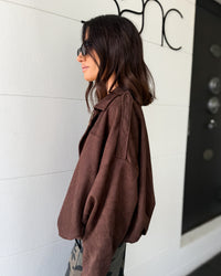 Micky Bomber Jacket - Chocolate