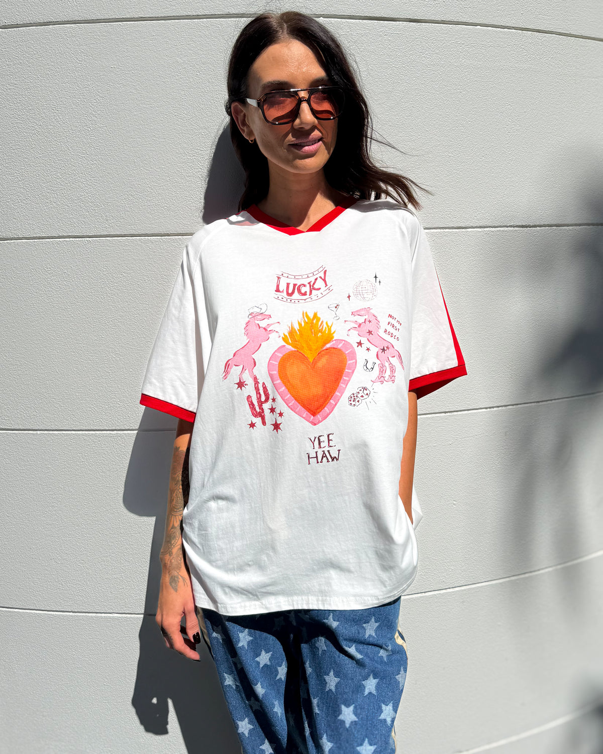 Lucky White T-shirt