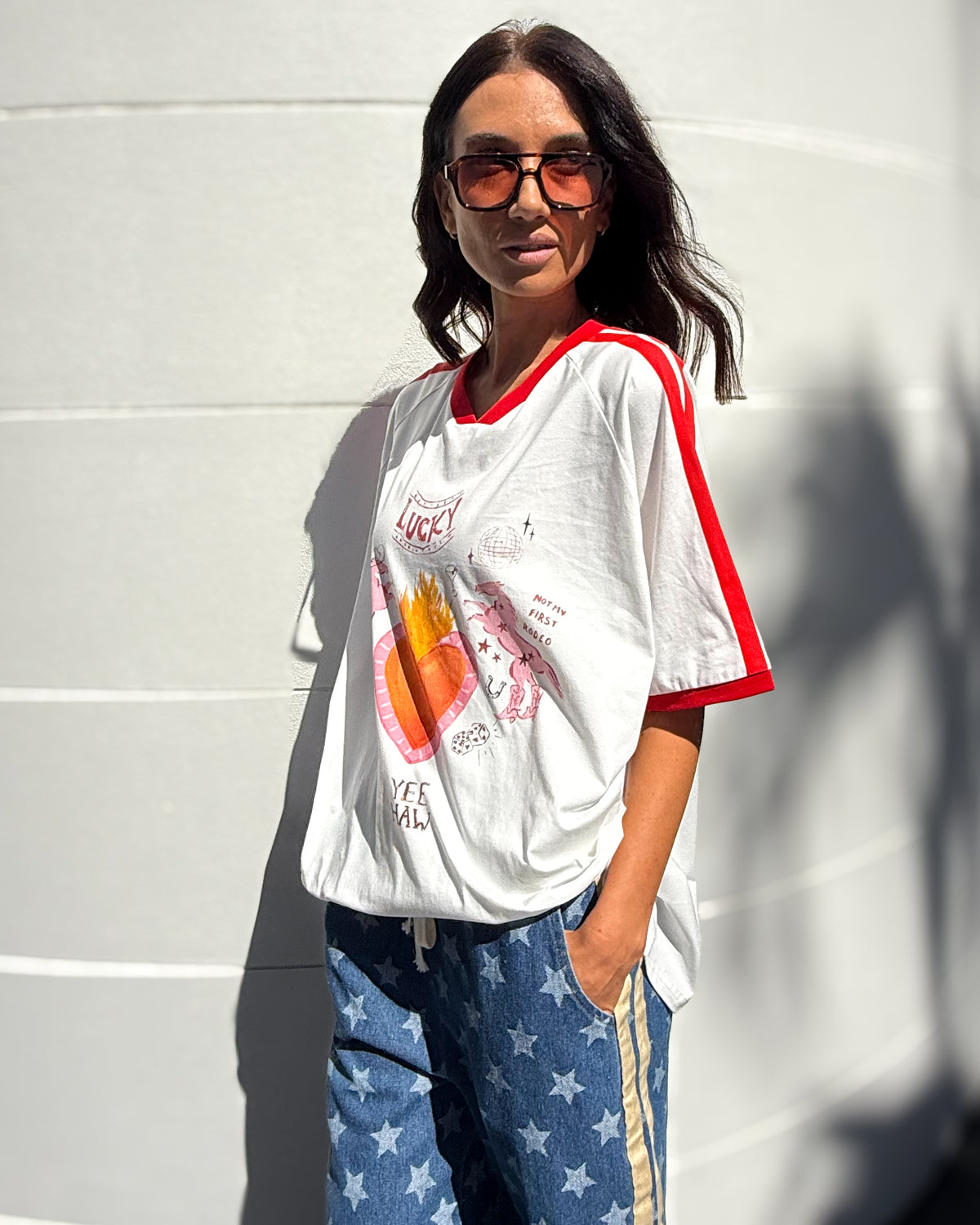 Lucky White T-shirt