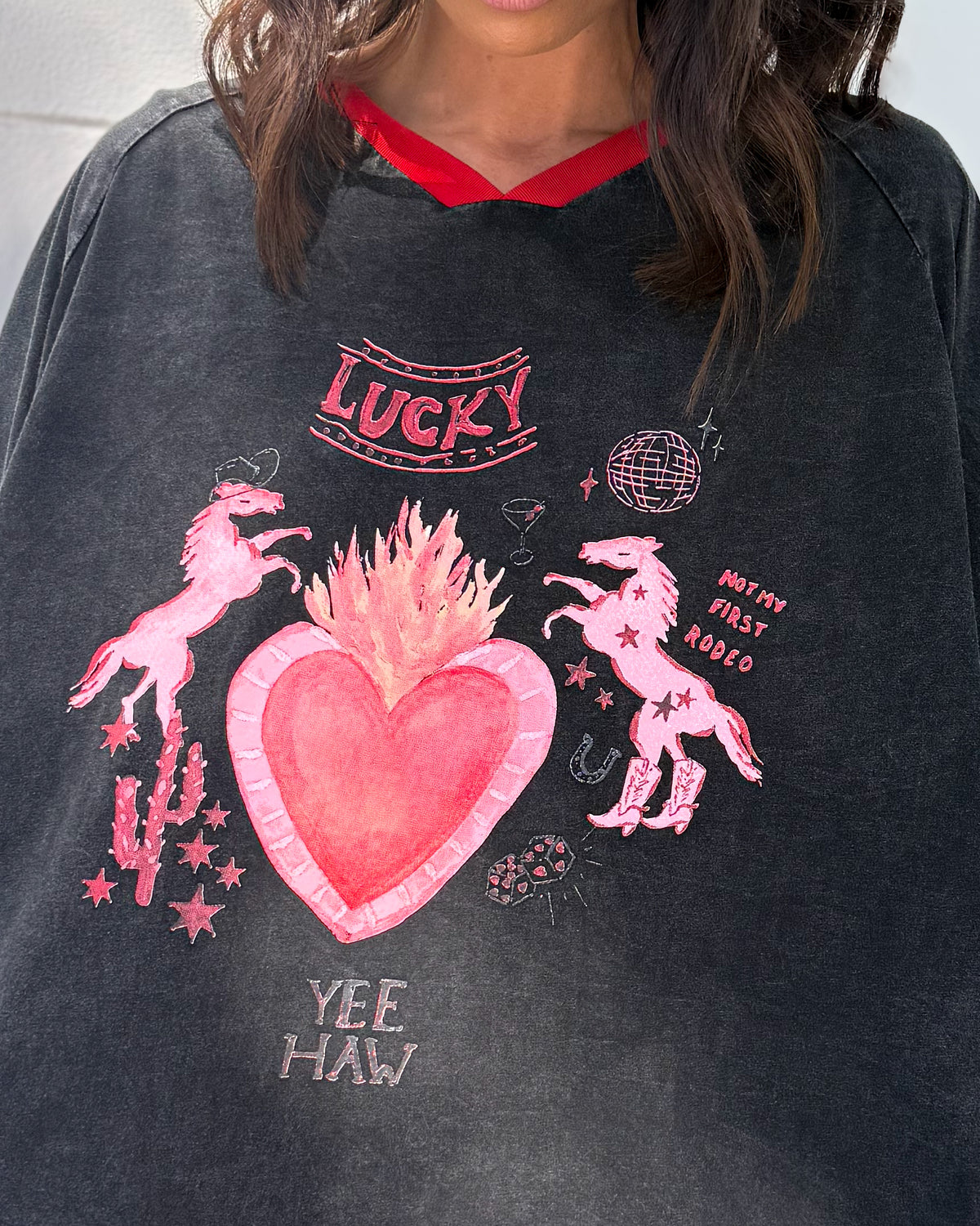Lucky Black T-shirt