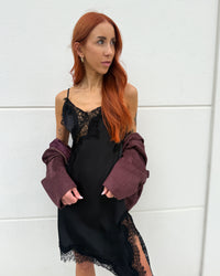 Micky Bomber Jacket - Burgundy