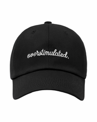 Overstimulated Baseball Cap Black